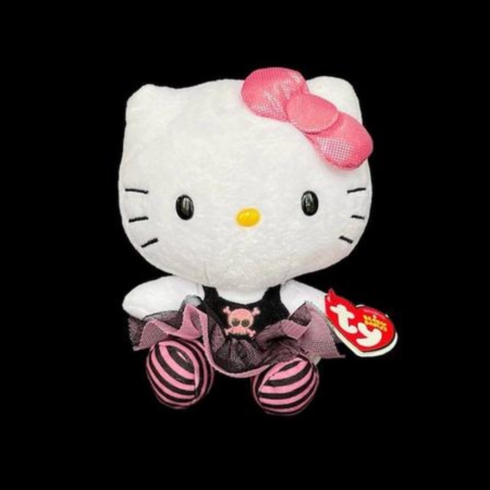 Hello Kitty 6”inch Plush Collectable TY beanie baby